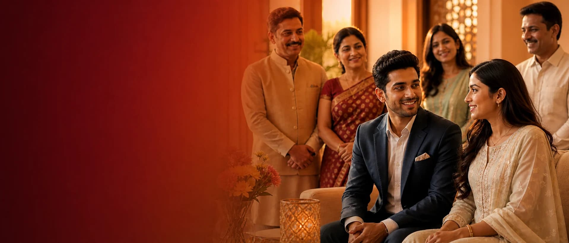 Families meeting through a trusted Agrawal Vivah Samiti